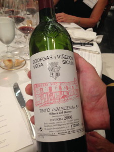 Vega Sicilia bottle