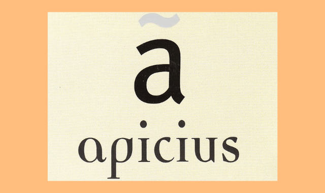 Apicius logo - orange