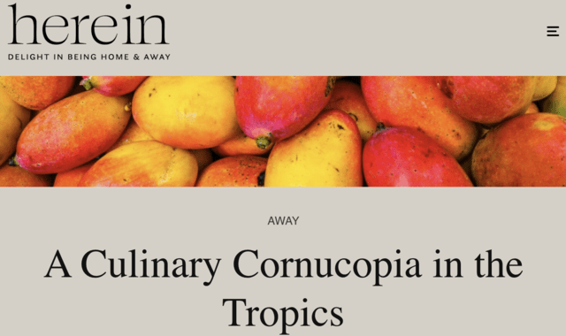 HEREIN cover image for Belizean cuisine article