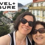 Shot of the author and her mother on vacation together